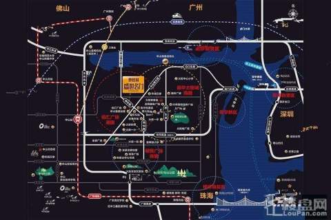 碧桂园·盛世名门位置图